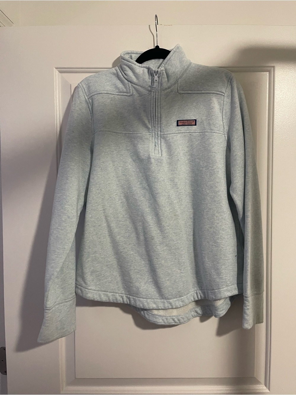 Vineyard Vines Light Blue Quarter‑Zip - Size M